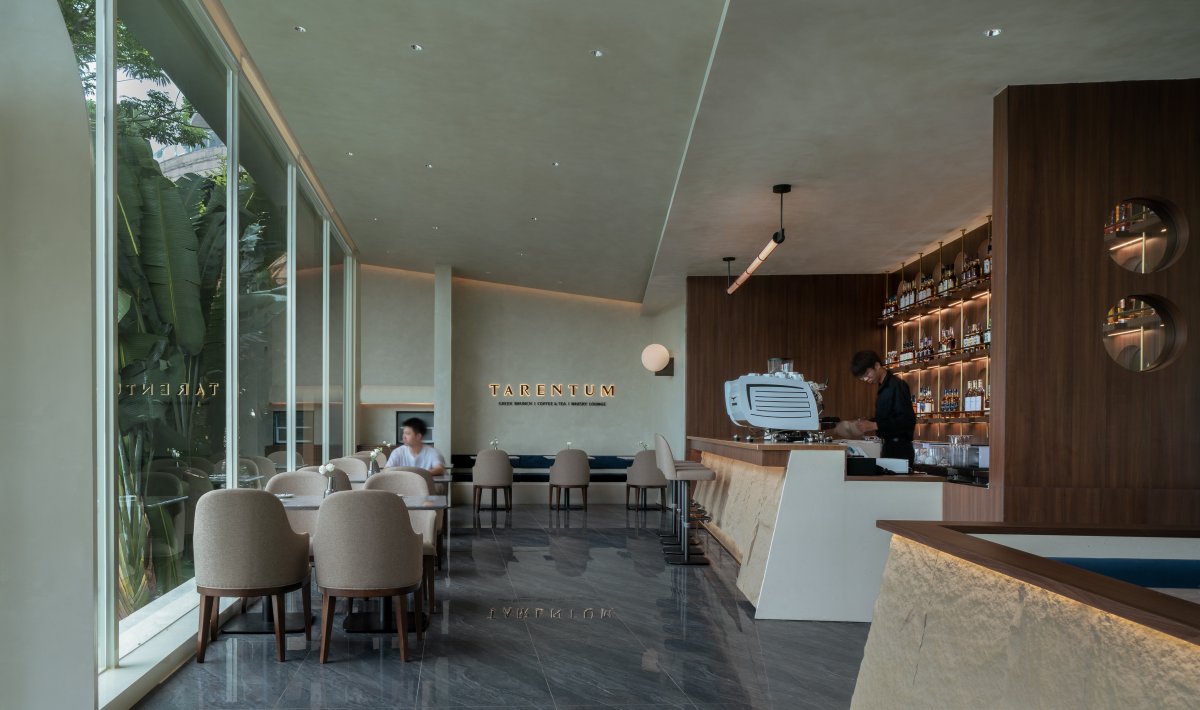 YinjiSpace ATELIER XU Architects x TARENTUM Greek Restaurant Bar